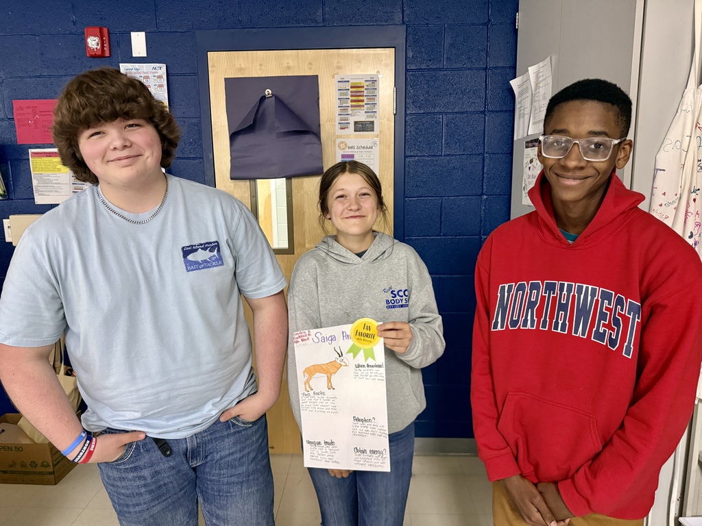 Mrs. Hamilton's Foundations of Biology classes wrapped up their unit on evolution by researching organisms with cute and clever adaptations, which help these creatures thrive in their habitats!