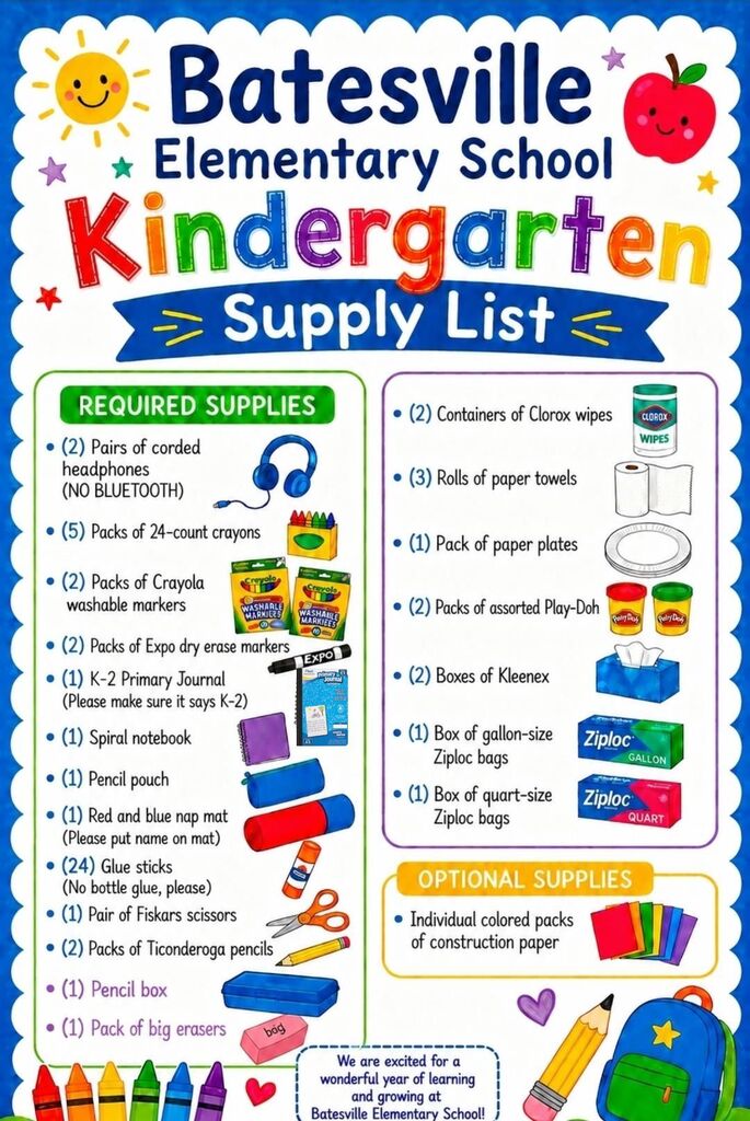 BES Supply Lists