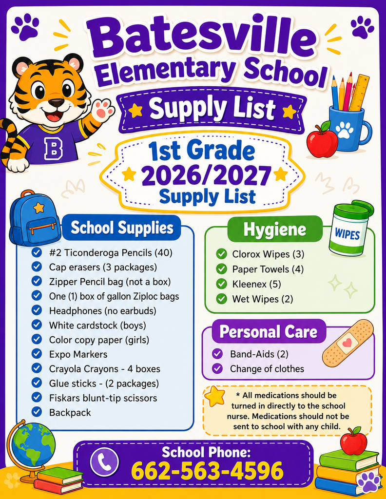BES Supply Lists