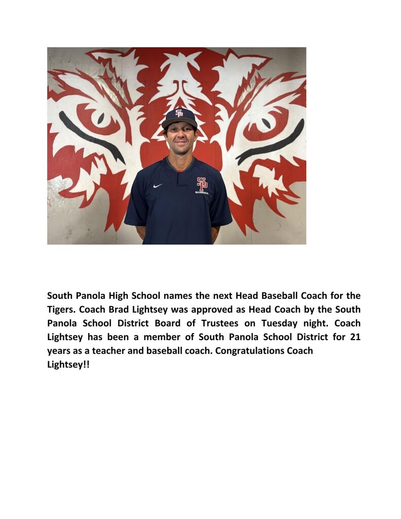 Brad Lightsey Baseball Coach