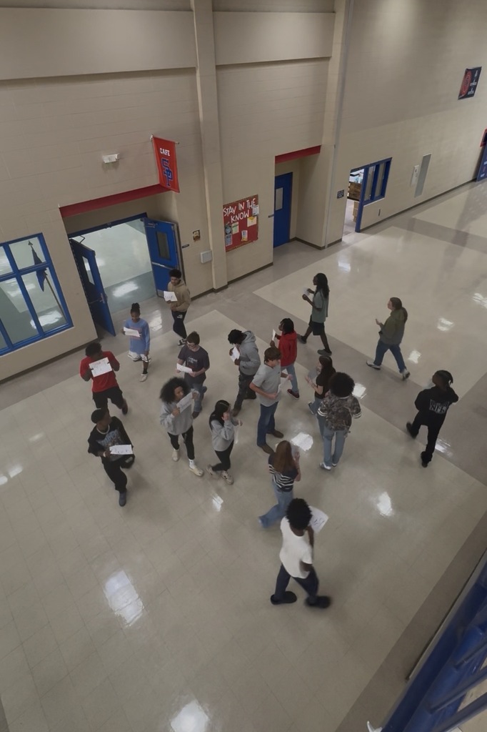 Mrs. Towles' Earth and Space Class simulated the parts of the Nebular Theory