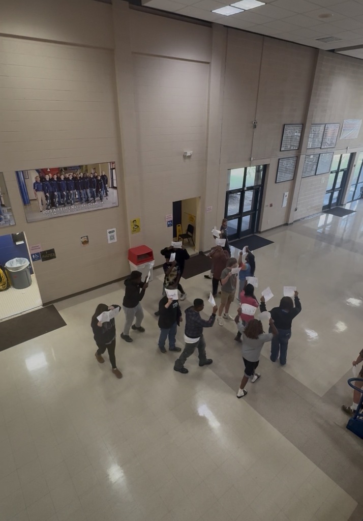 Mrs. Towles' Earth and Space Class simulated the parts of the Nebular Theory