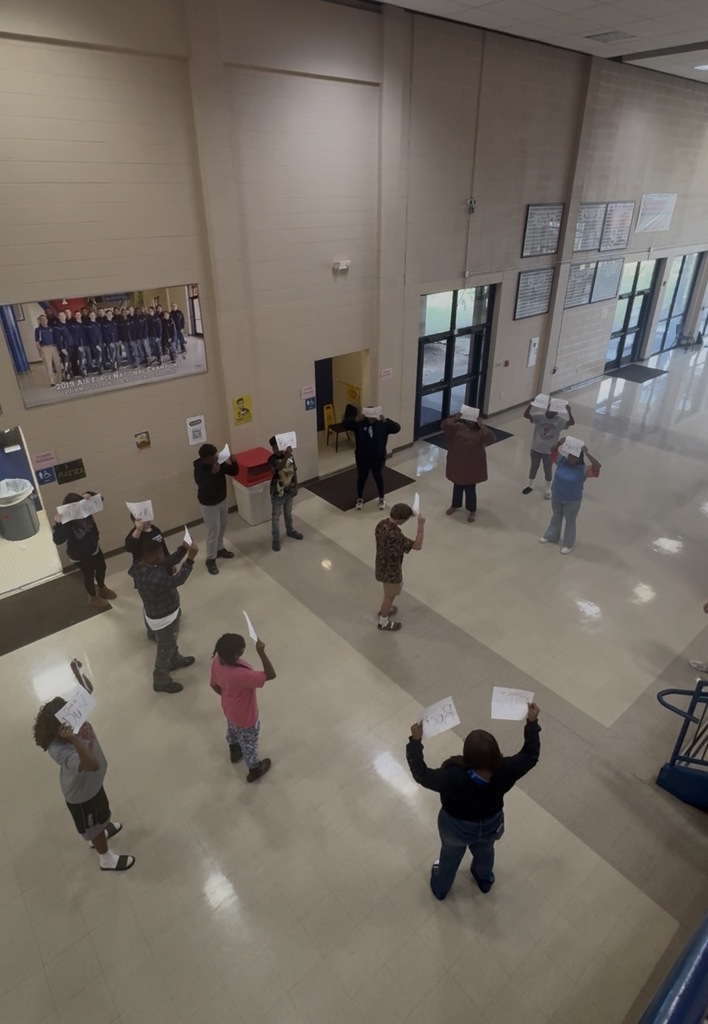Mrs. Towles' Earth and Space Class simulated the parts of the Nebular Theory