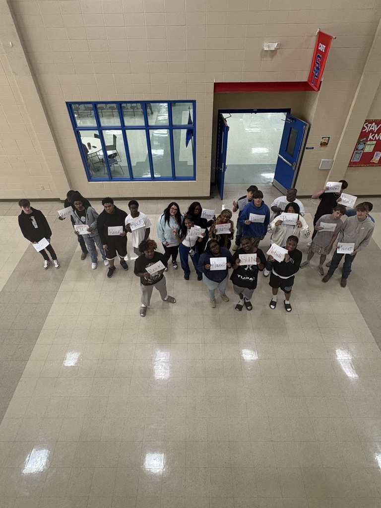 Mrs. Towles' Earth and Space Class simulated the parts of the Nebular Theory