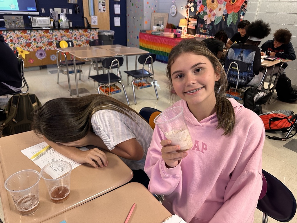 Mrs. Pegueros's Foundations of Biology students put science into action during an engaging enzyme potato lab.
