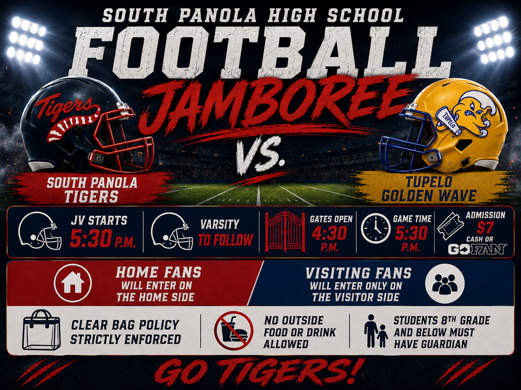 SPHS football jamboree flyer