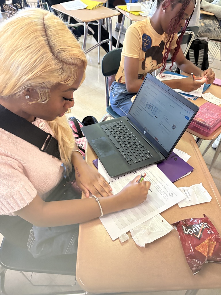 Mrs. Towles’s Earth andMrs. Towles’s Earth and Space classes along with Ms. Edwards conducted a Properties of Minerals Lab.