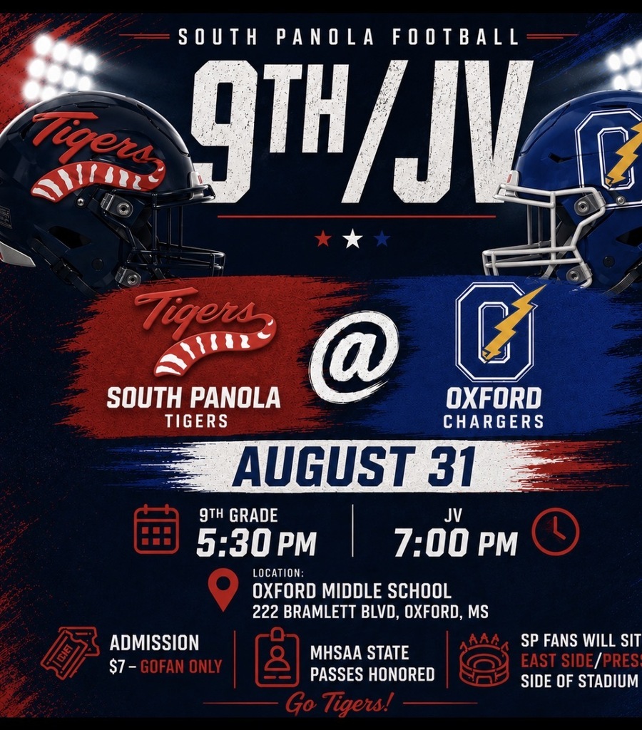 Information for today's 9th grade/JV game at Oxford