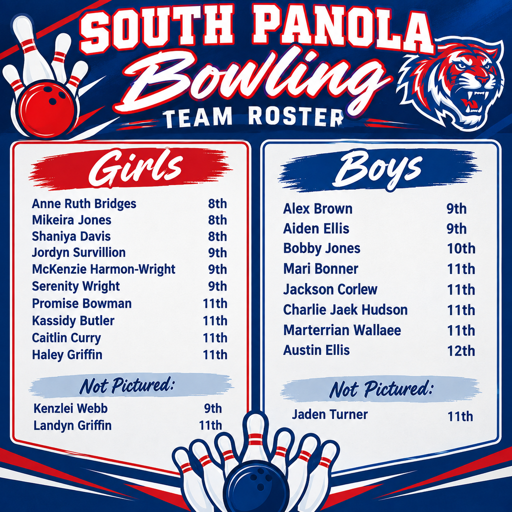 South Panola Bowling Team roster