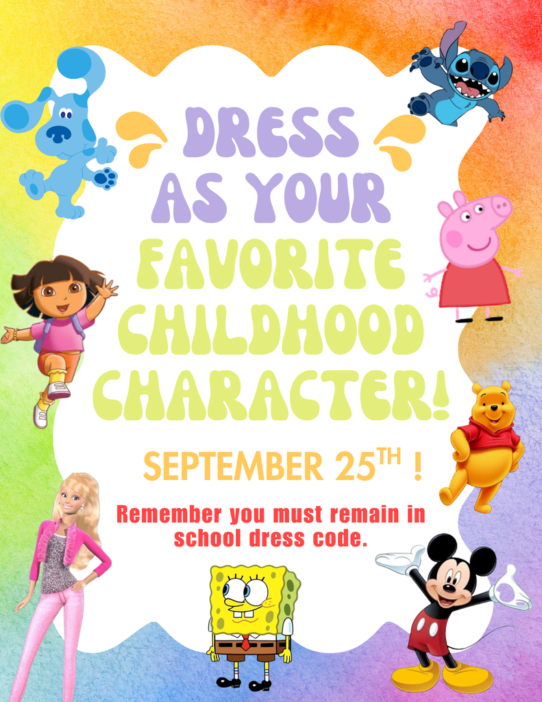 spirit day flyer