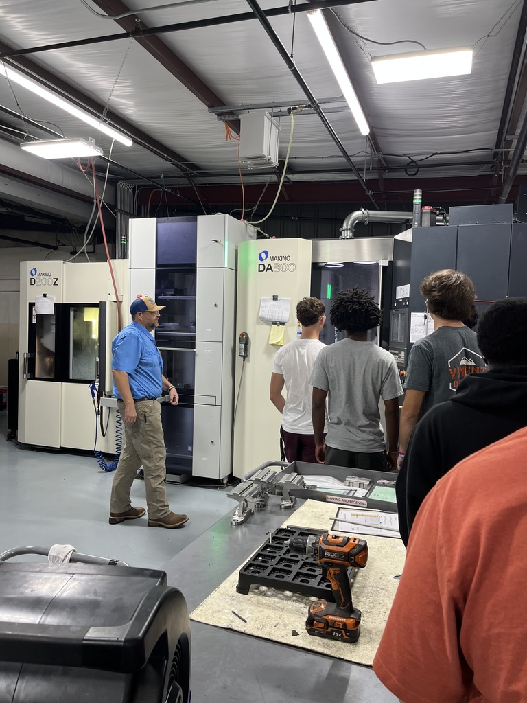 Advanced Manufacturing 2nd Year students toured Batesville Tool & Design