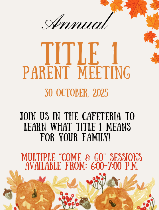 Title I Parent Meeting
