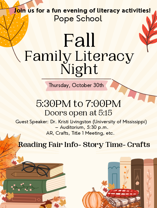 Fall Family Literacy Night