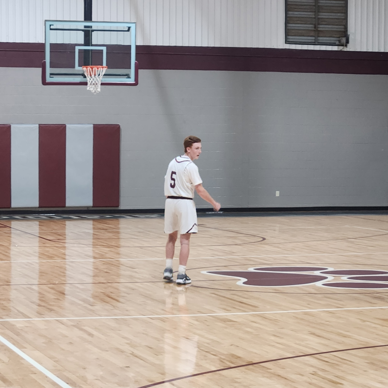 boys playing basketball