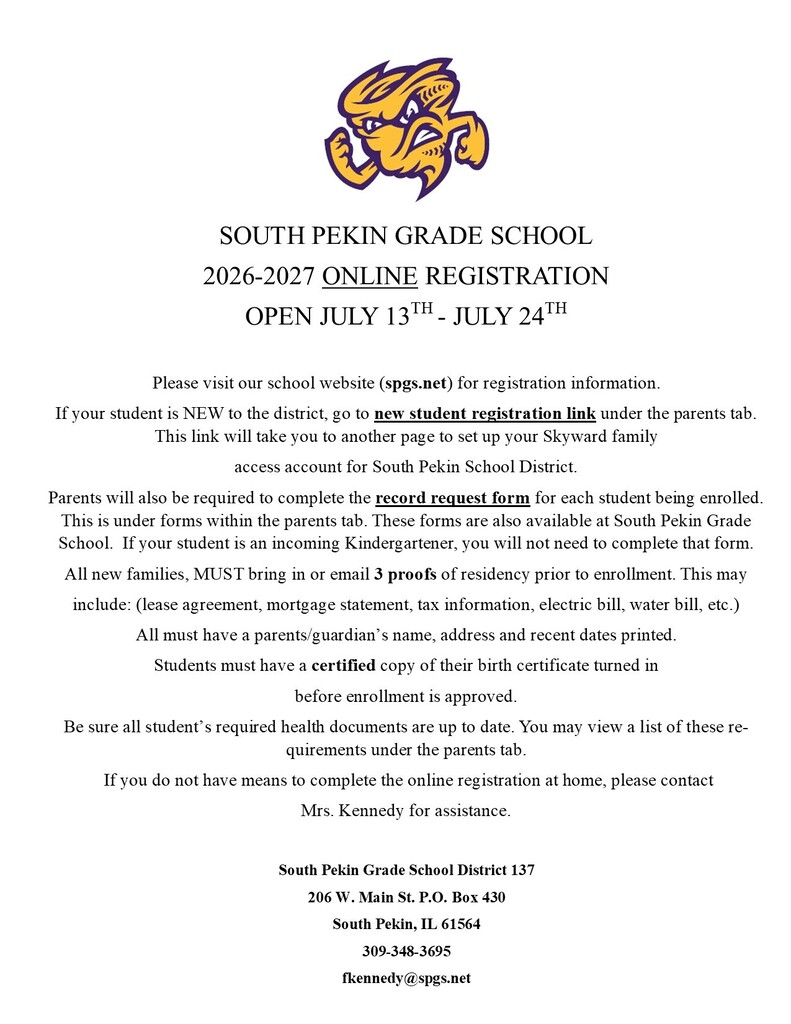 2026-2027  Registration 
