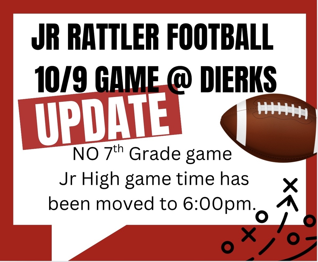 Jr rattler time change 10/9