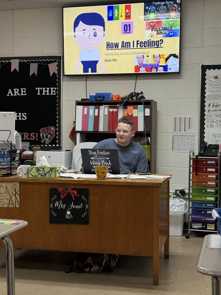 Student teaching emotional regulation 