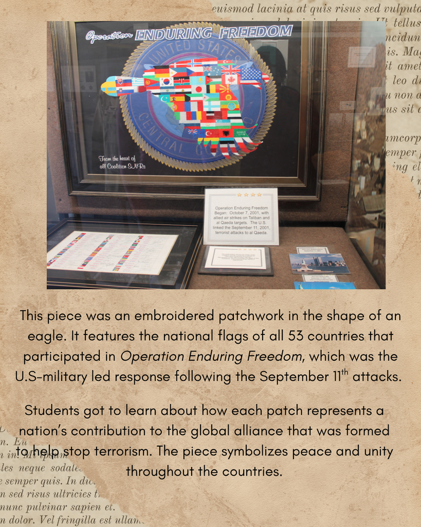 Specific war artifact