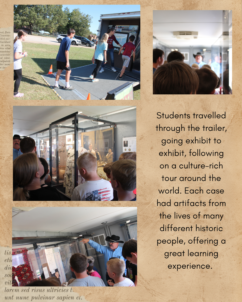 Students at road show