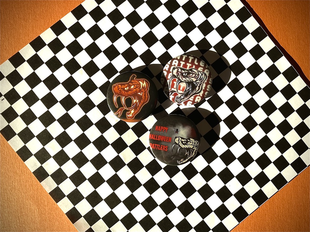 Halloween buttons
