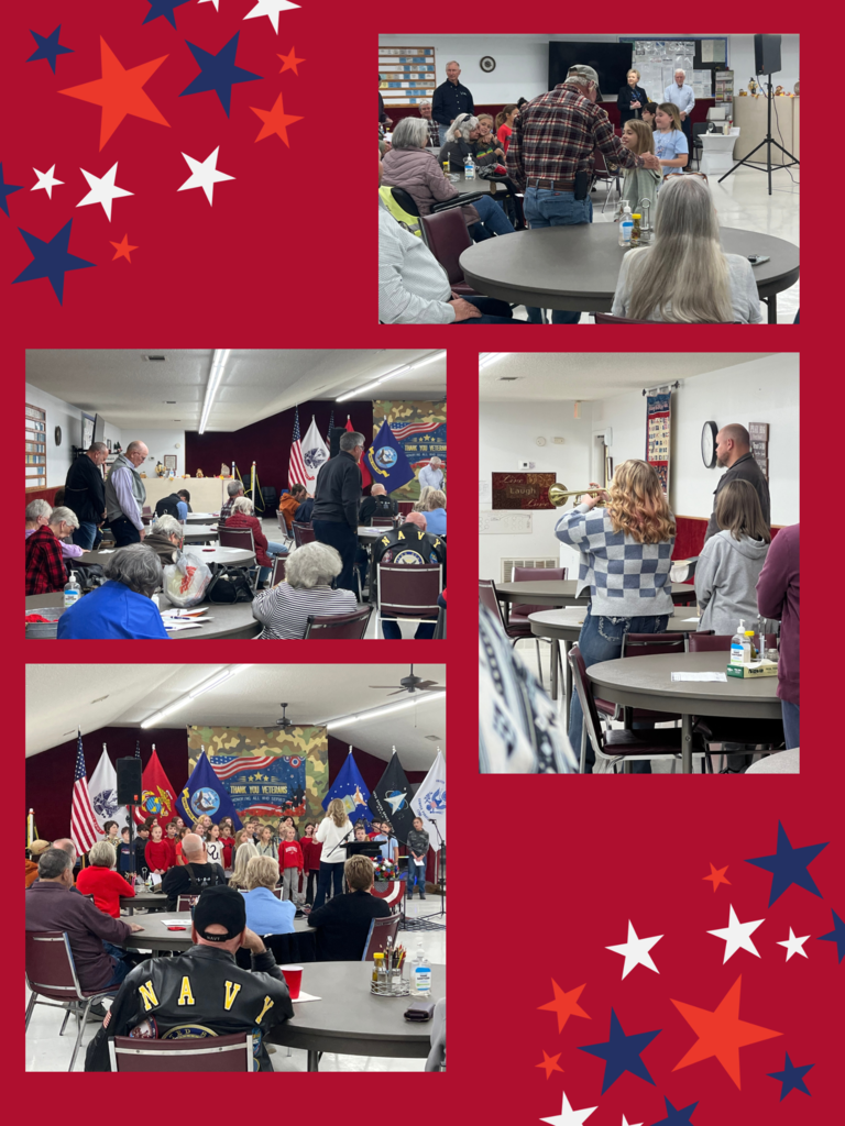 South PIke County participates in Veterans Day program at the Senior Citizens Center.