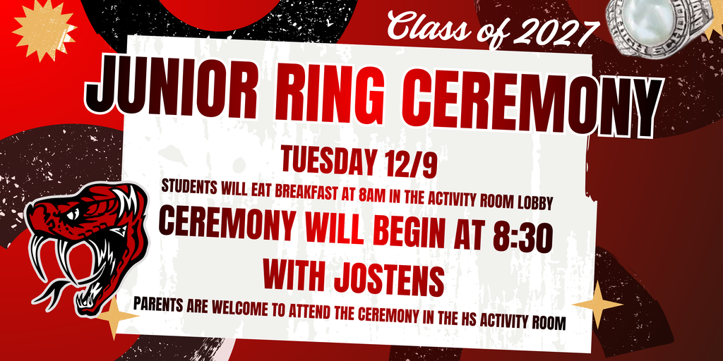 Junior Ring ceremony
