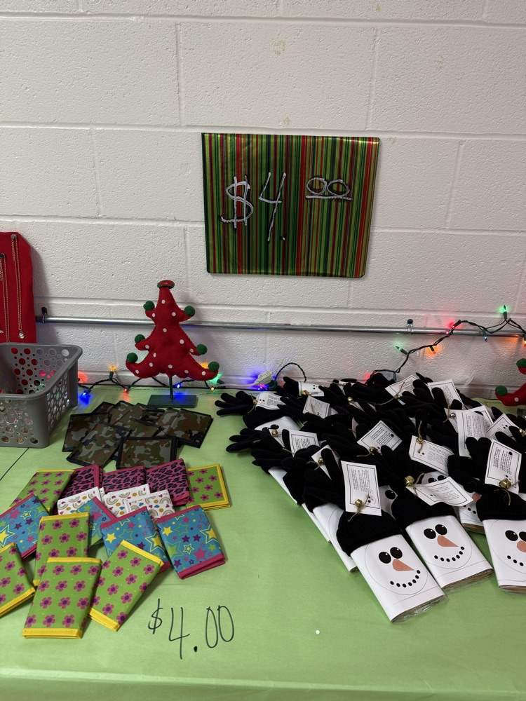 $4.00 boys and girls wallets, snowman gloves and popcorn