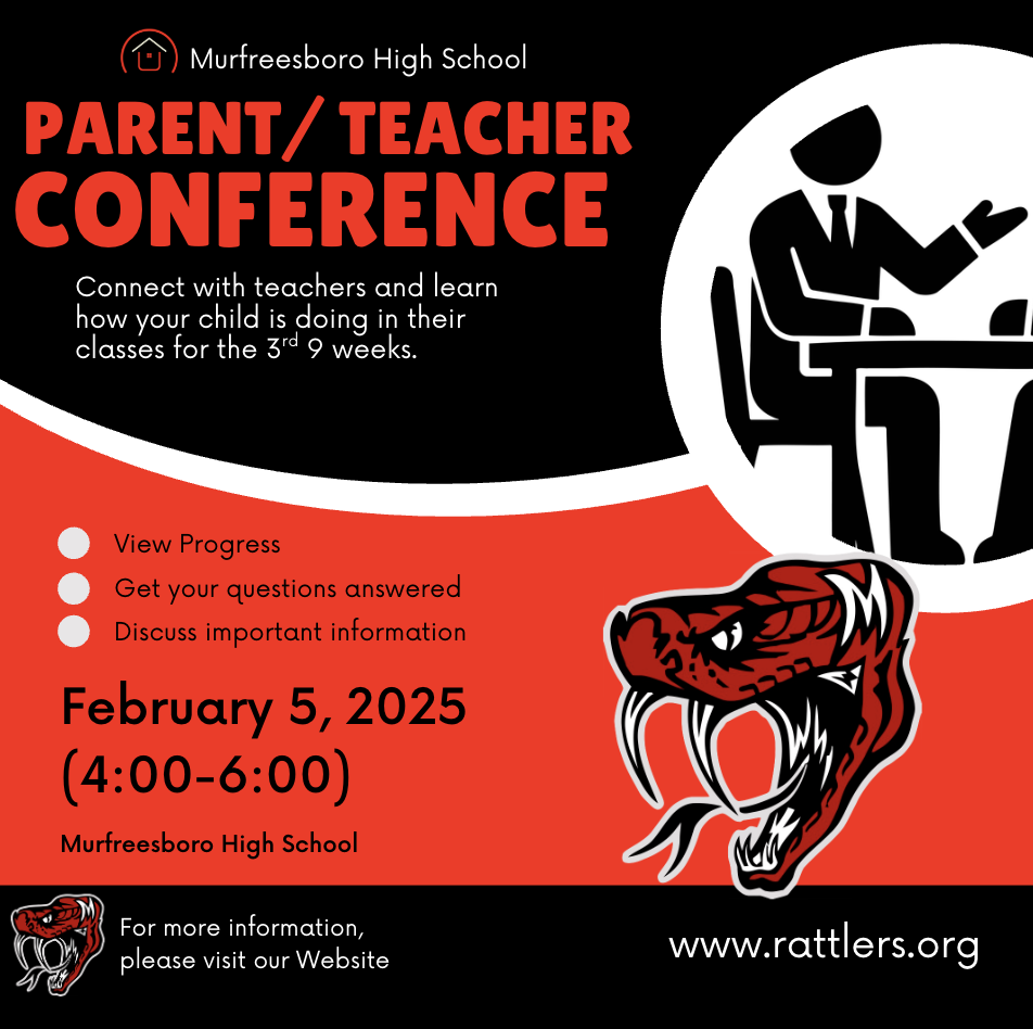 Parent teacher conference 2/5/26 4-6pm