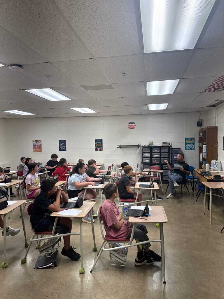 Coach Martin's 5th Grade class