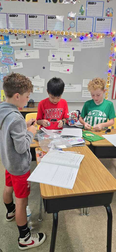 Magnetism in 3rd grade
