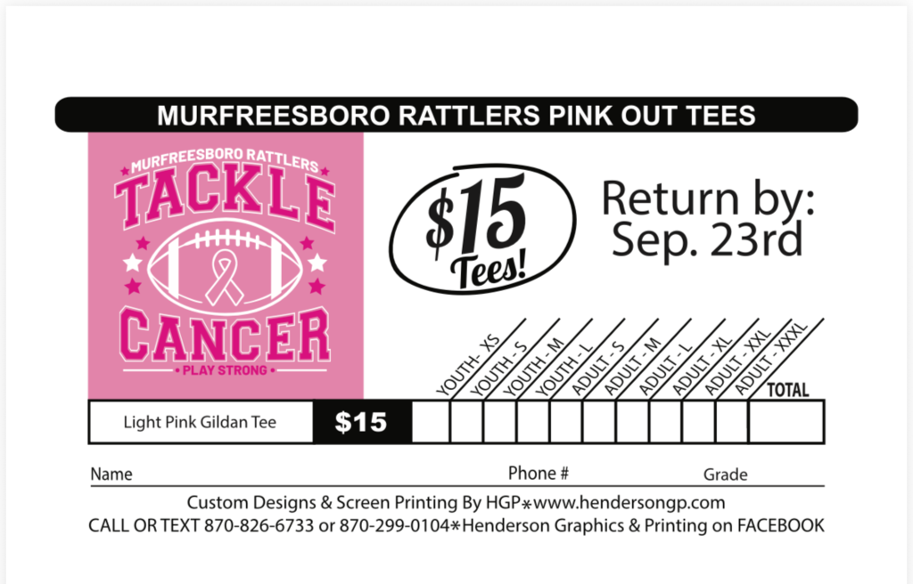 Pink Out Shirt