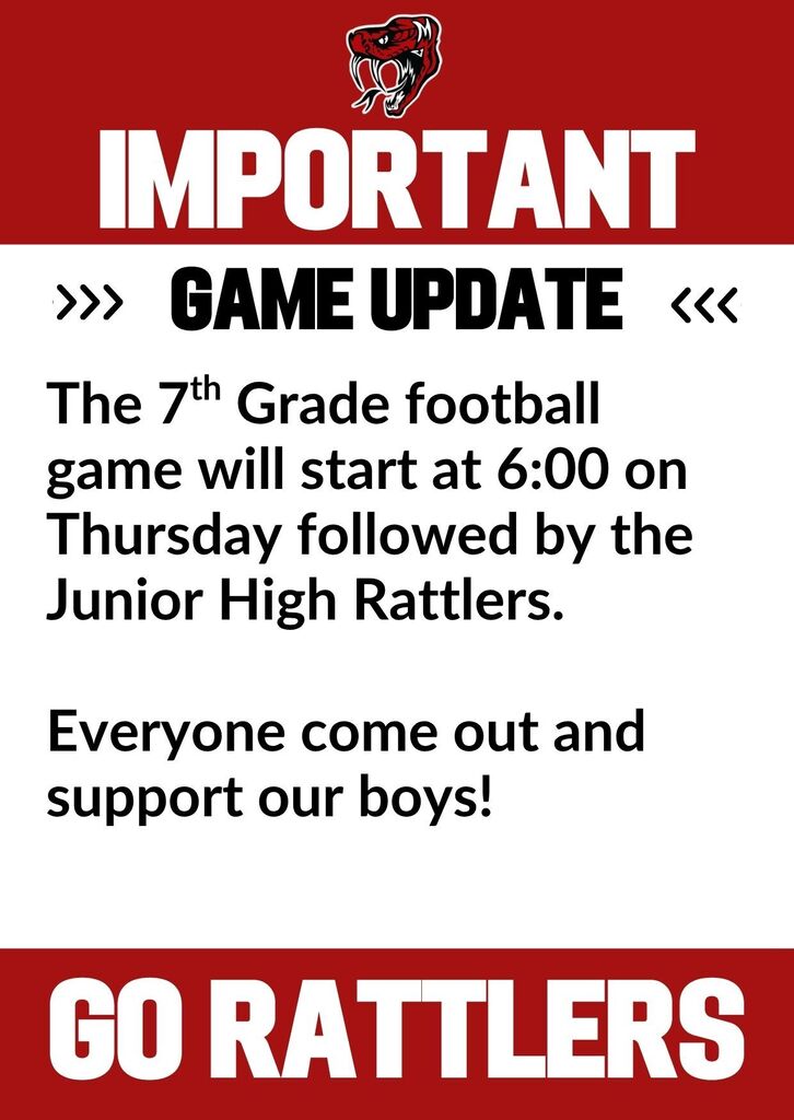 7th Grade Game at 6:00