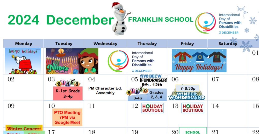 FRANKLIN DECEMBER 2024