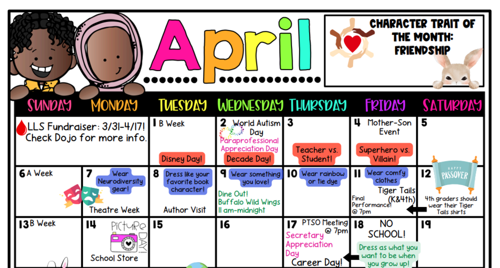 April