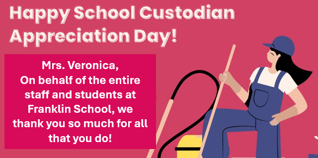 Happy School Custodian Appreciation Day!