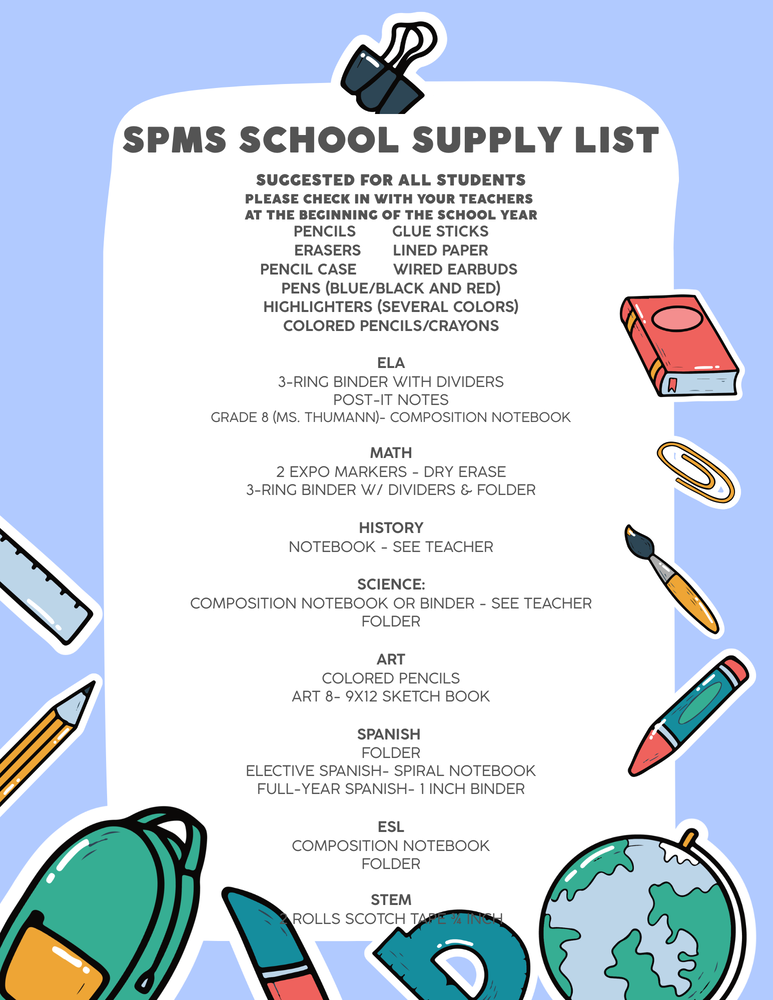 school supplies