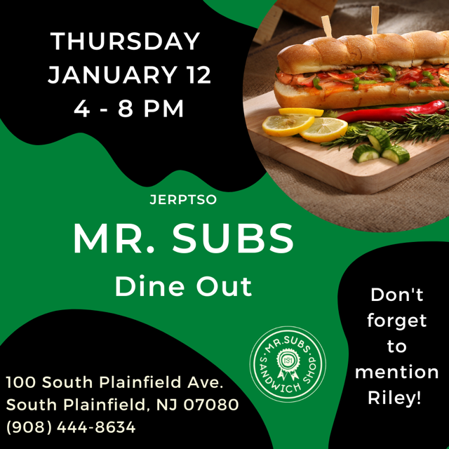 Riley's PTSO Mr. Subs Fundraiser Riley Elementary School