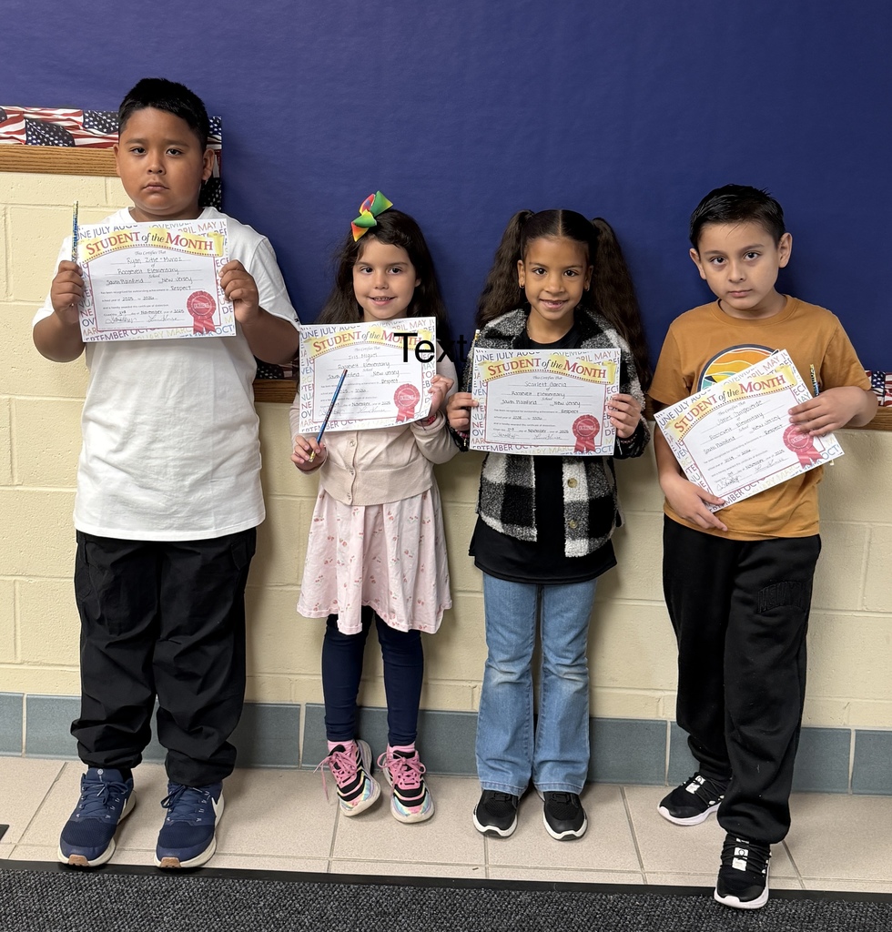 October 2025 Students of the Month