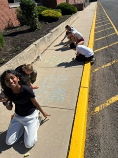 chalk the walk
