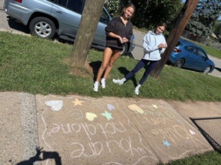 chalk the walk