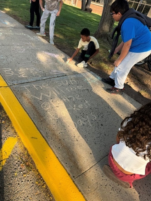 chalk the walk