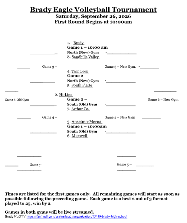 brady tournament