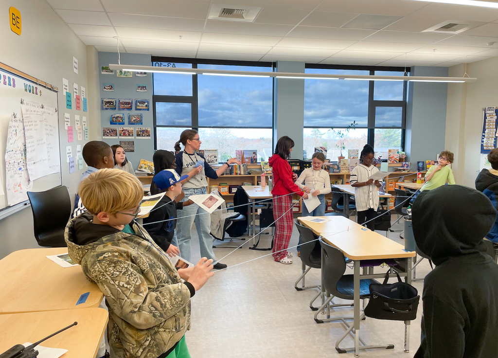 Students in Gartman's class during the lessom