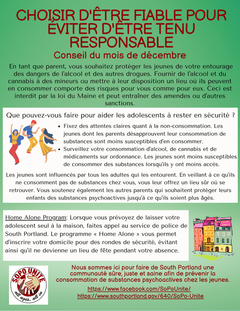 SoPo Unite Tip of the Month December 2025 - French