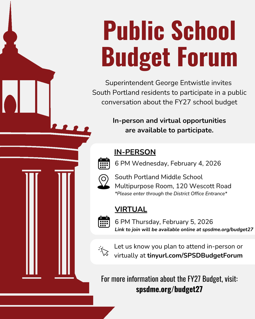 Public School Budget Forum: In-person and virtual opportunities are available to participate