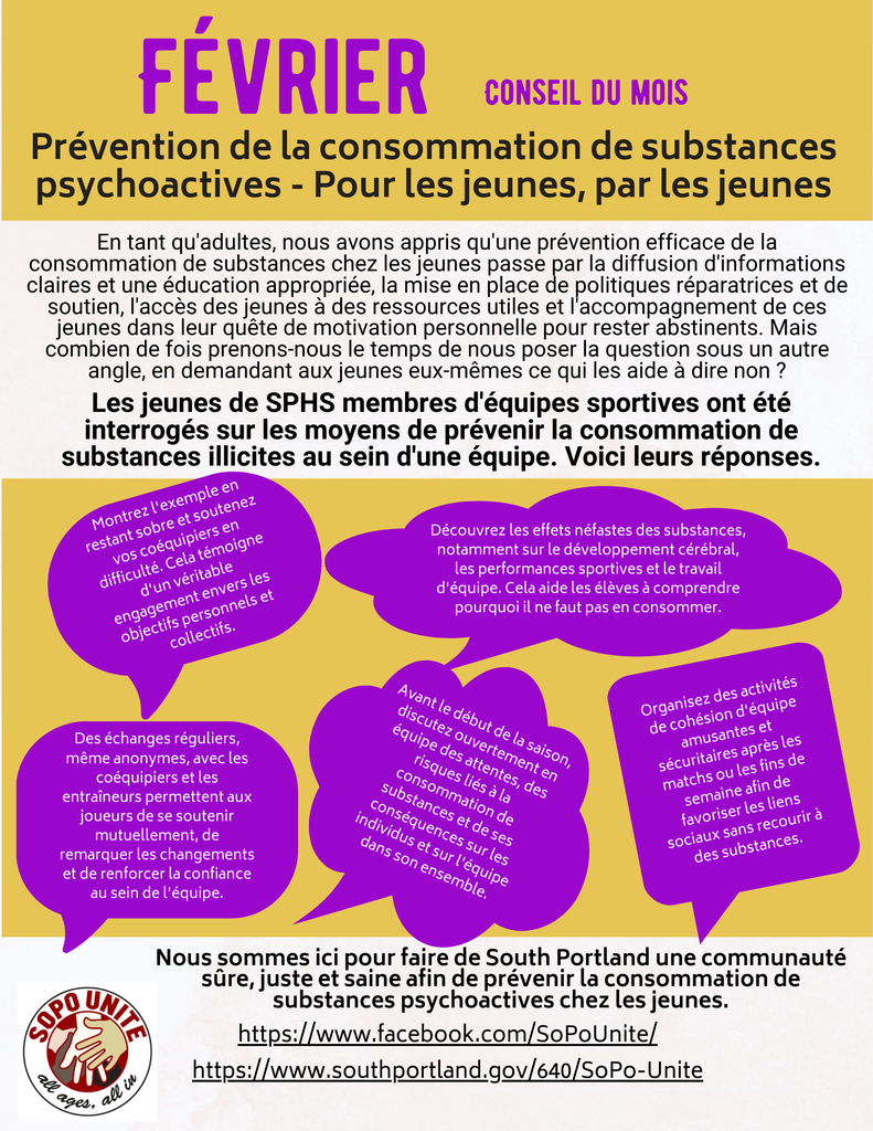 SoPo Unite Tip of the Month - February 2026 French