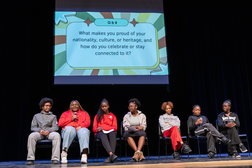 Panel Discussion at South Portland High School