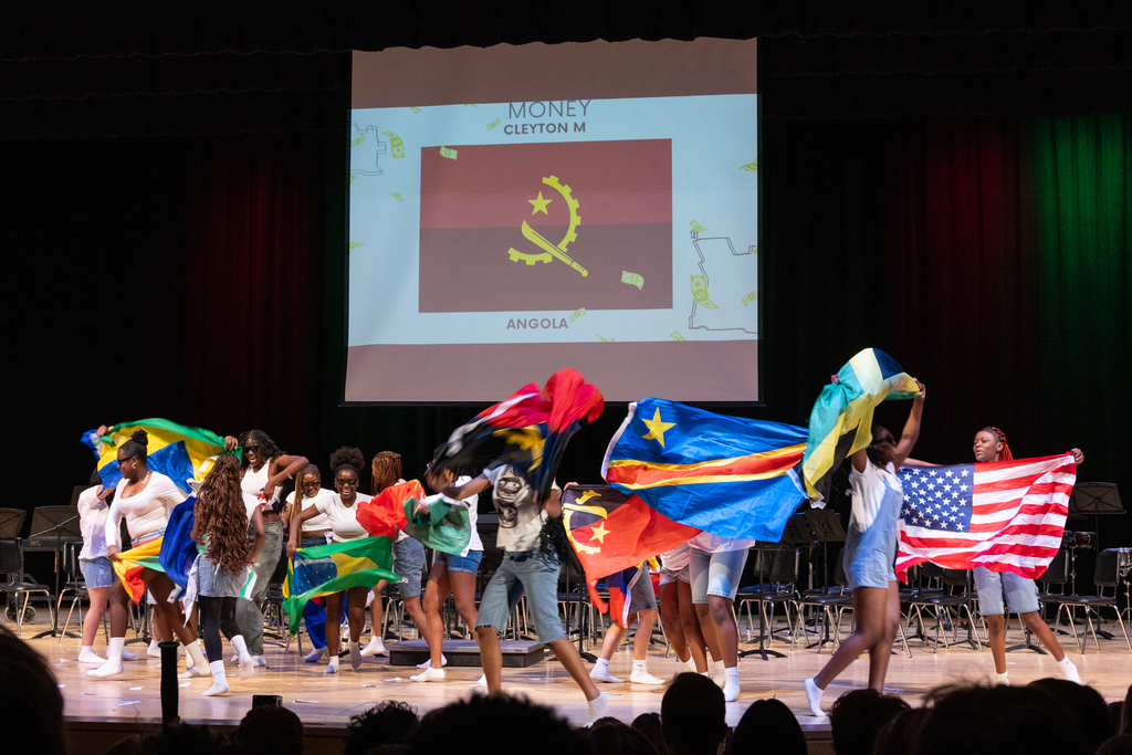Black History Month Assembly at South Portland High School