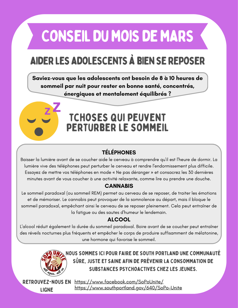 SoPo Unite Tip of the Month March 2026 - French