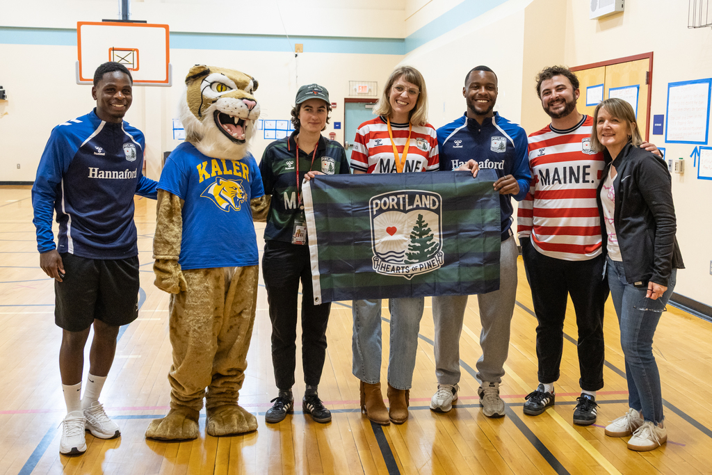 Hearts of Pine Soccer at Kaler with staff
